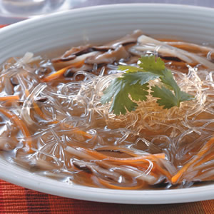 三絲魚翅羹::食譜