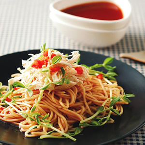 甜辣涼麵::食譜