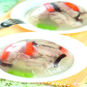 雞肉凍(1)::食譜