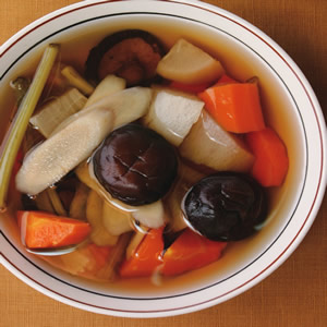 五行蔬菜湯::食譜
