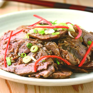 拌滷牛腱 ::食譜