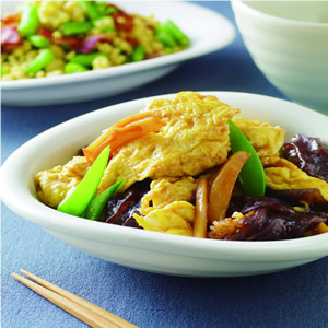 木須炒蛋(2)::食譜