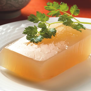 五行蔬菜素凍::食譜
