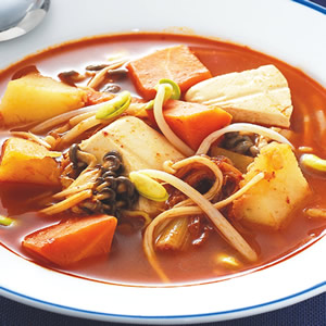 韓風辣味湯::食譜