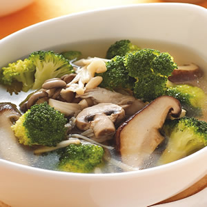 鮮菇湯::食譜