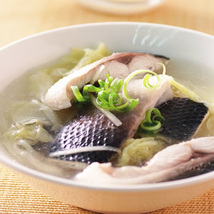 高麗菜酸魚湯::食譜