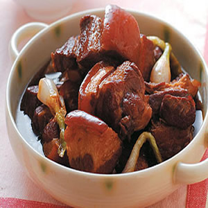 電子鍋煮好吃滷肉::食譜