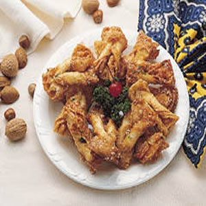 炸巧果::食谱
