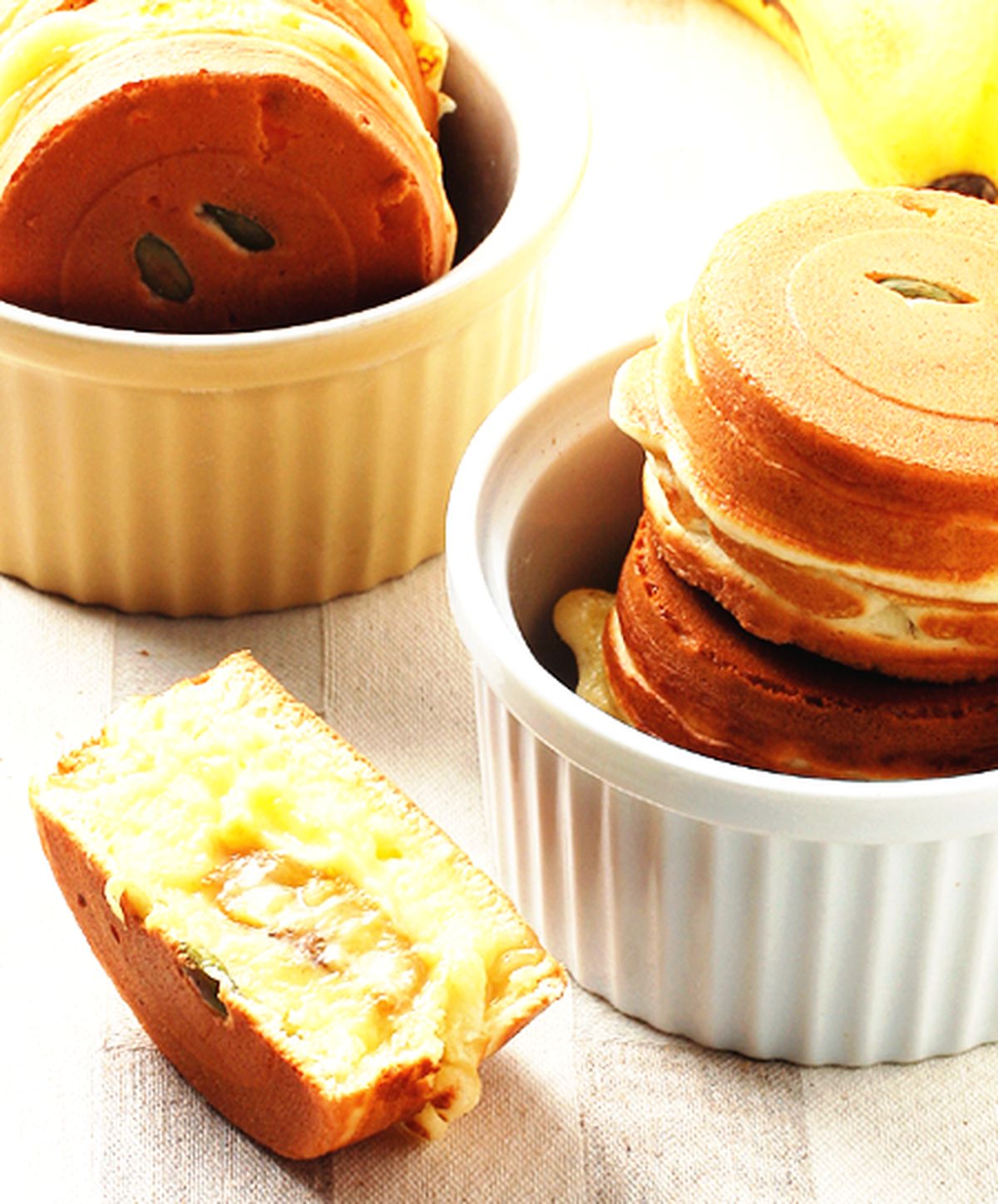 焦糖香蕉车轮饼 ::食谱::www.ytower.com.tw