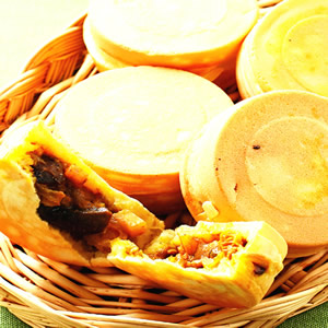 豆薯咖哩車輪餅::食譜