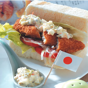 白魚身夾堡::食譜