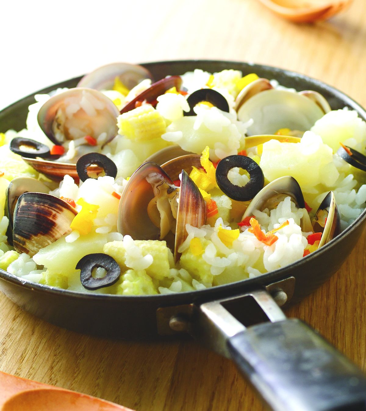馬鈴薯玉米蛤蜊燉飯::食譜