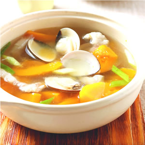 金瓜焉篤煲::食譜