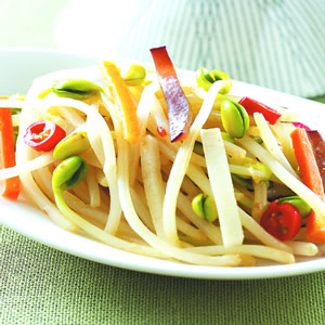 酸辣炒三絲::食譜