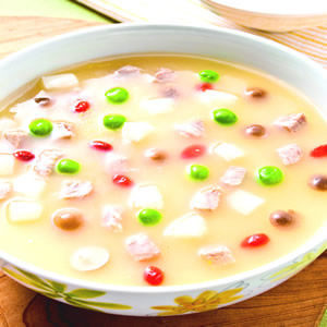 藥膳蒸蛋::食譜